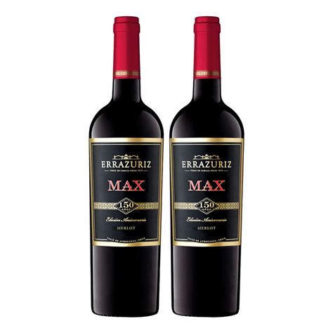 Booz Cl X Vino Errazuriz Max Merlot Cc