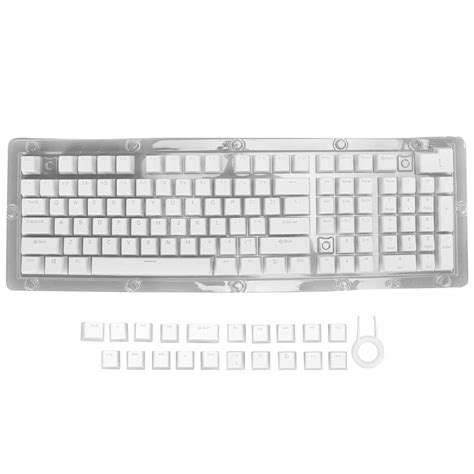 Keyboard Keycaps 130 Keys Oem Height Pbt Pudding Double Layer Two Color