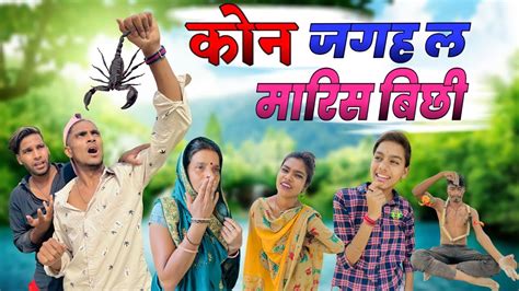 🦂कोन जगह ल मारिस बिछी 🦂 Kon Jagah La Maris Bichhi 🤩 New Cg Comedy Video