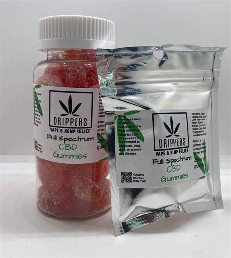 Full Spectrum Cbd Gummies 25mg 30ct Drippers Cbd