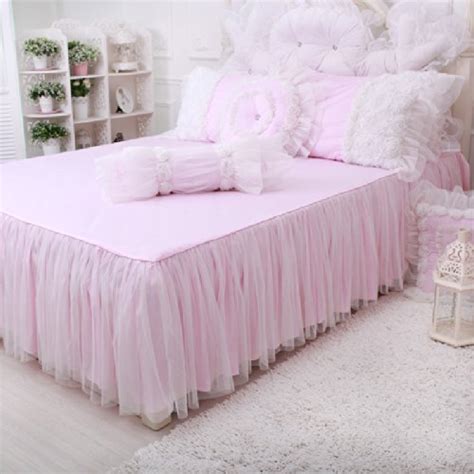 Fadfay Home Textile Beautiful Korean Rose Bedding Sets Luxury Girls