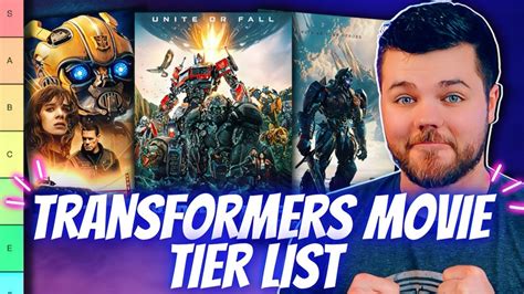 Transformers Movie Tier List Movies Ranked Youtube