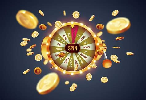 Premium Vector Vector Illustration Spinning Fortune Wheel On