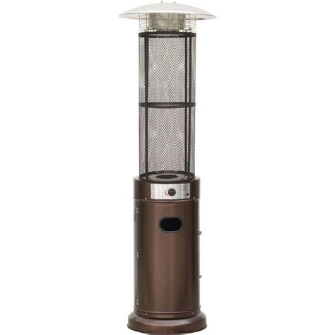 Cambridge Ft Btu Bronze Cylinder Propane Patio Heater With