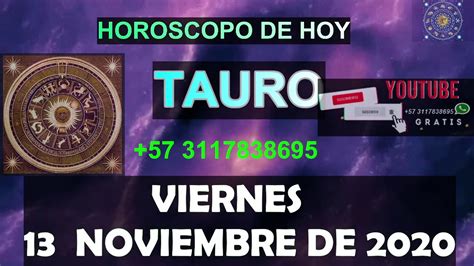 Hor Scopo De Hoy Tauro De Noviembre De Especial Orodiario