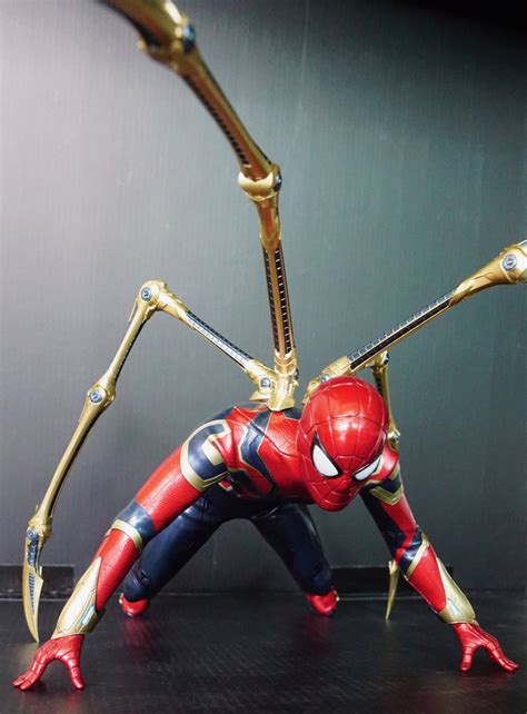 Alteregoistic Toy Blogger Hot Toys Avenger Infinity War Iron Spider Man Mr Stark It Smells