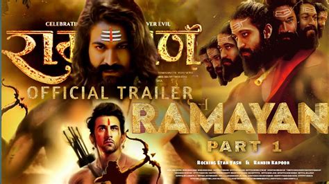 Ramayan | Official Trailer | Superstar Yash | Hrithik Roshan, Ranbir ...