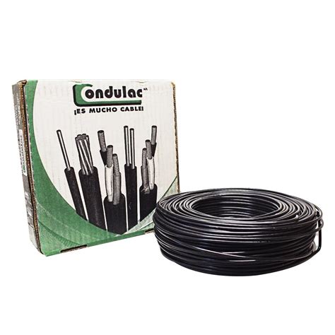 CABLE THW CAL 16 COLOR NEGRO CONDULAC Ferrelectro