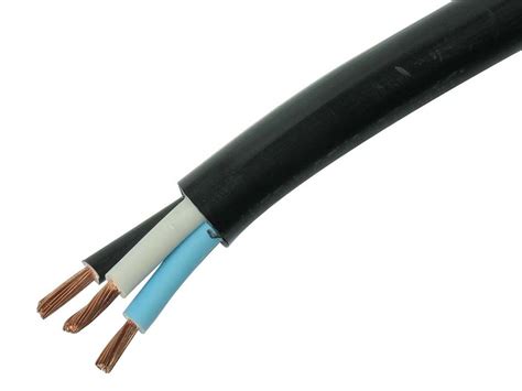 Cabo PP 1KV 3 x 6 mm Preto Multicabos Materiais Elétricos