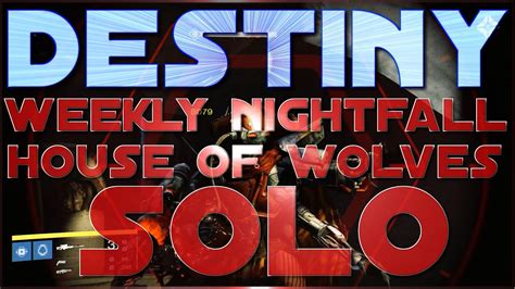 Destiny Weekly Nightfall The Shadow Thief Solo YouTube