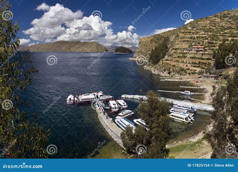 Lake Titicaca Sun Island Bolivia Editorial Stock Image Image Of