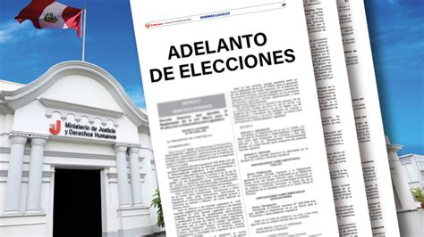 Gobierno Presenta Proyecto De Ley Ante El Congreso Para El Adelanto De