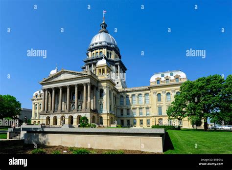 Illinois State Capitol Building Springfield Illinois Stock Photo Alamy