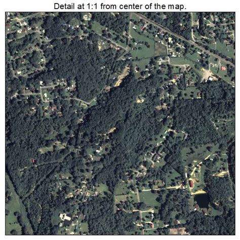 Aerial Photography Map Of Fairview Ga Georgia
