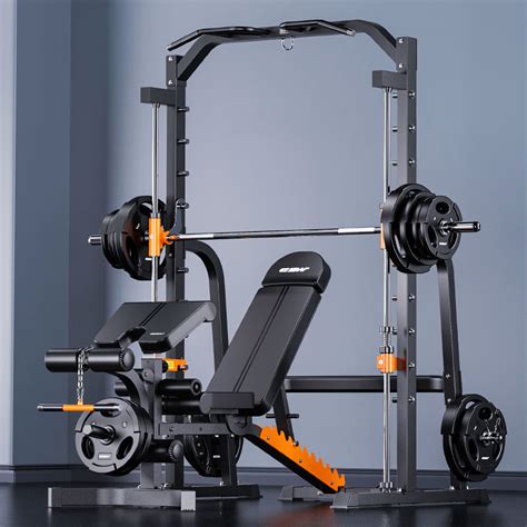 Counter Balanced Smith Machine Household Frame Type Squat Rack