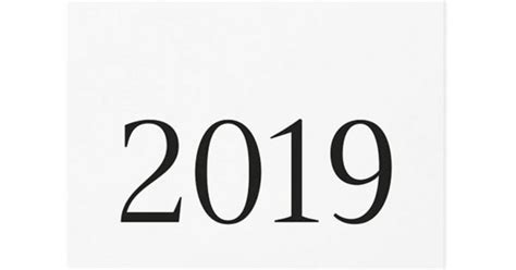 2019 Calendar