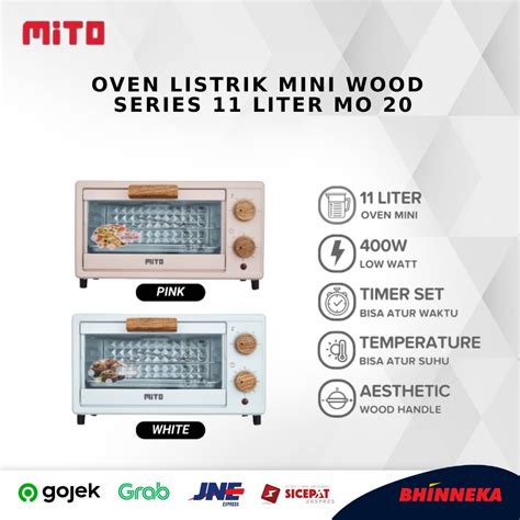 Jual Mito Oven Listrik Mini Wood Series Liter Mo Shopee Indonesia