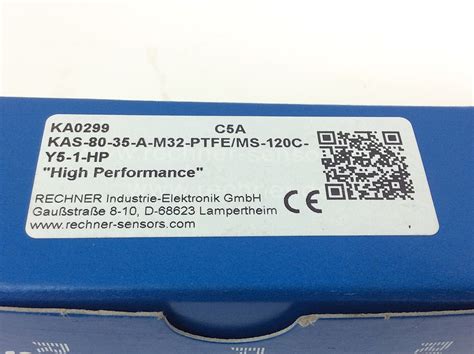 2x Rechner KAS 80 35 A M32 PTFE MS 120C Y5 1 HP 2x KAS 80 35 A M32