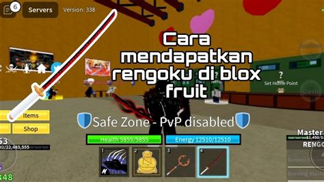 Cara Mendapatkan Rengoku Di Blox Fruit Roblox Roblox Indonesia Blox