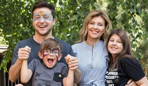 Volodymyr Zelenskyy Children Meet Aleksandra Zelenskaya And Kiril