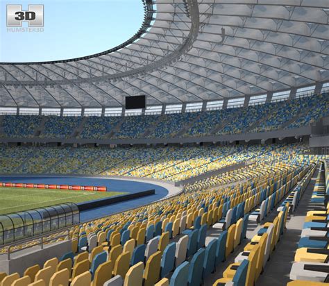 Olimpiyskiy National Sports Complex 3D model - Hum3D