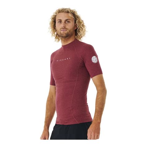 Rip Curl Dawn Patrol Performance Lycra Homme Maroon Marle Private