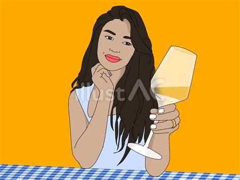 Free Vectors | wine girl