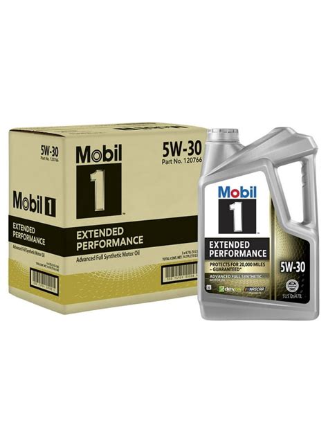 Mobil 1 5w 30 Full Synthetic Oil In Mobil 1 Oil