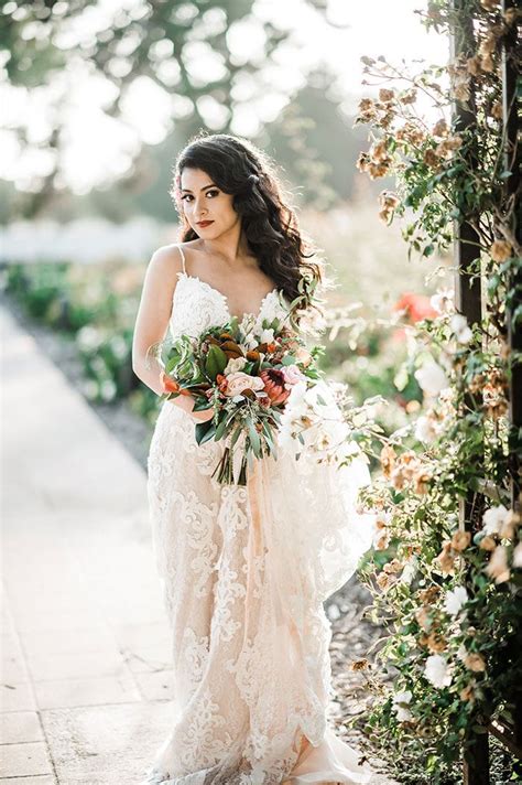 Southern California Spanish Wedding Style With Boho Flair Hey Wedding