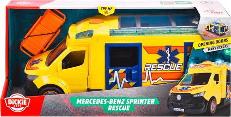 Dickie Toys Rettungswagen Mercedes Benz Sprinter Cm Gro Es