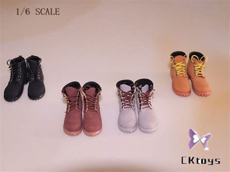 Scale Hollow High Boots Shoes For Ph Tbl Hot Toys Figure Body Ebay
