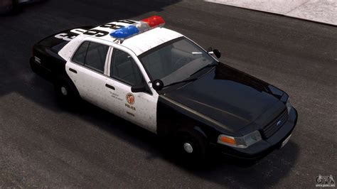 Lapd 2000 Ford Crown Victoria P71 Para Gta 4