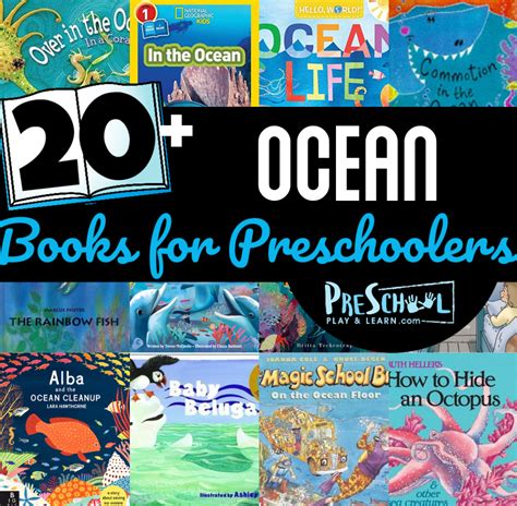 🌊🦈 Ocean Books For Preschoolers