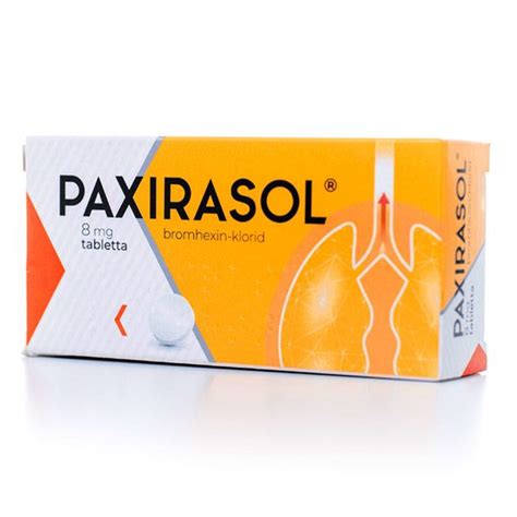 PAXIRASOL 8 mg tabletta 40 db PATIKA24 Gyógyszertár online