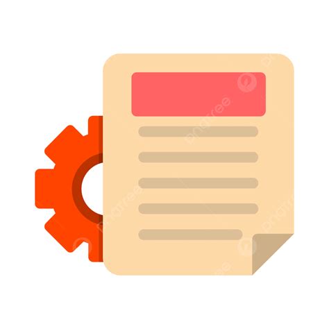 Icono Plano Del Documento Vector Png Documentos Archivos Paginas The