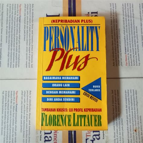 Jual Buku Original Personality Plus Florence Littauer Kota Tangerang