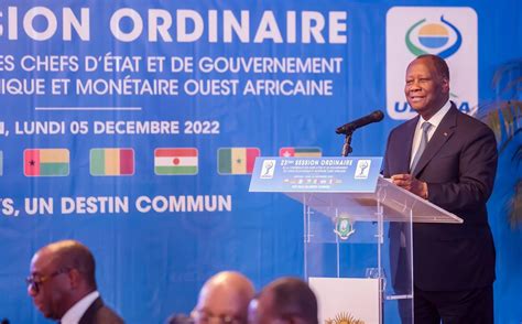 Zone Uemoa Le President Alassane Ouattara Appelle A La Preservation