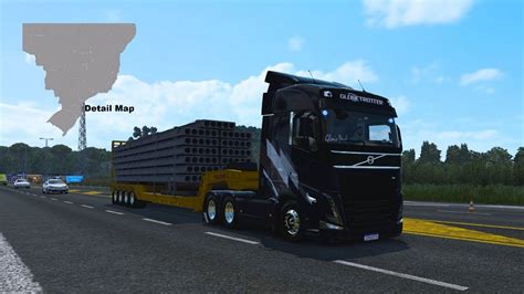 ETS 2 Mapa Detail Map Volvo FH De Curitiba Para Guarapuava YouTube