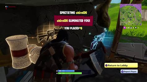 Fortnite Gameplay Ending Multiplayer