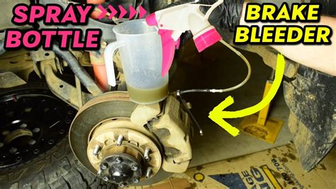 How To Bleed Brakes Free Diy Brake Bleeder How To Bleed Brakes By