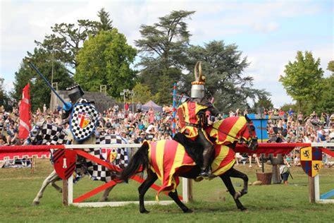 Re Enactment Of A Medieval Jousting Tournament Editorial Image Image