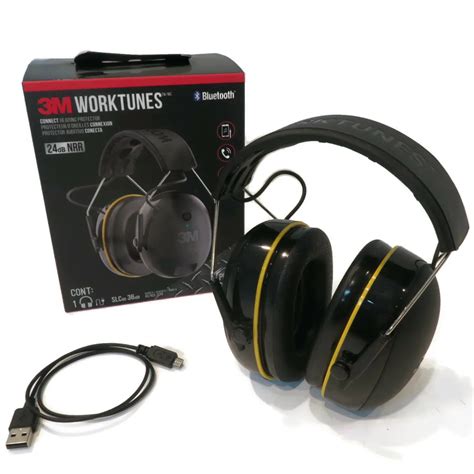 3M WorkTunes Connect Bluetooth Casque Antibruit 90543EC1