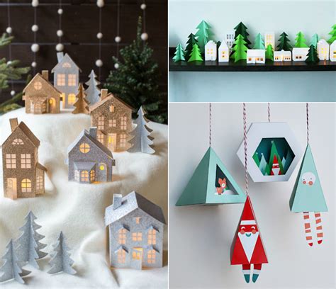 Décoration de Noël à fabriquer 20 idées pas chères et originales à la fois