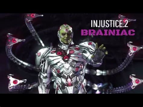 INJUSTICE 2 Brainiac Battle Simulator Playthrough YouTube