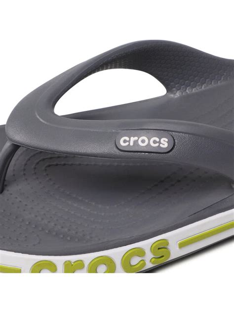 Crocs Japonki Bayaband Flip Szary Modivo Pl