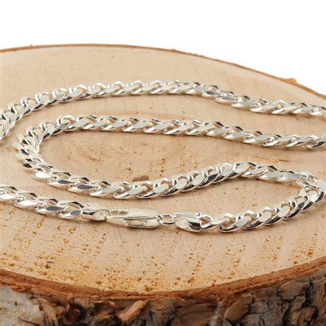 Sterling Silver Chain : Sterling Silver 925 Concho Style Necklace Circa ...