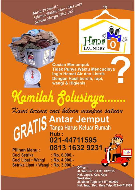 Contoh Brosur Promosi Laundry Brosur Dan Spanduk Hot Sex Picture