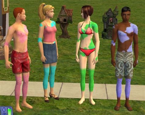 Sims 2 Mod Fairies And Mermaids Extras Sims Sims 2 Alternative Outfits