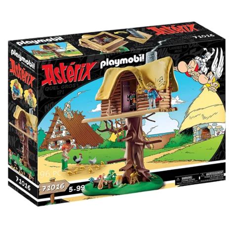 PLAYMOBIL COLLECTION ASTÉRIX et Obélix la hutte d Assurancetourix