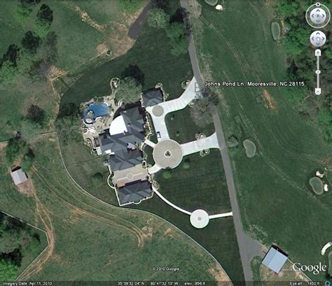 Dale Jr House From Google Earth Tiger012081 Flickr